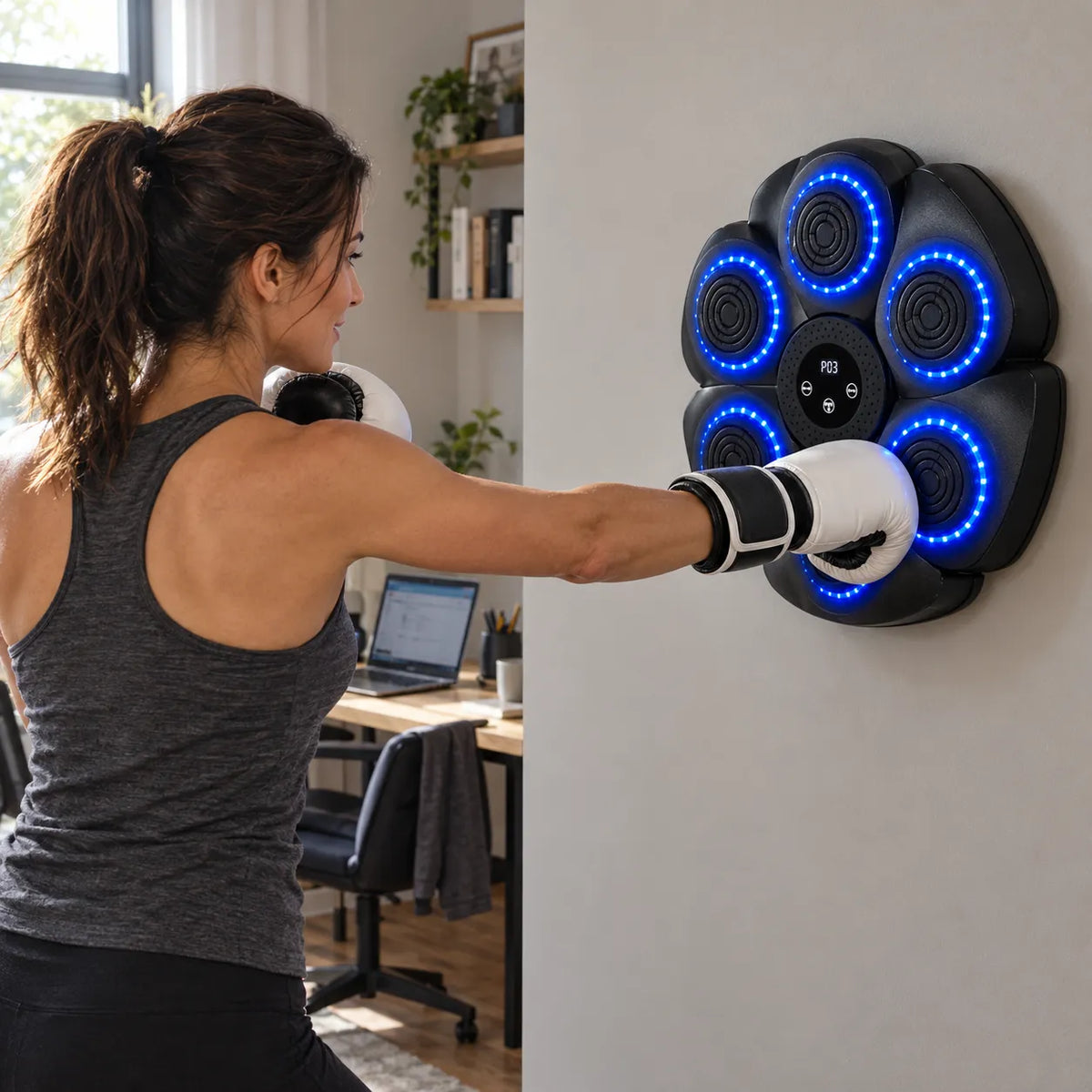 Máquina de boxeo de pared