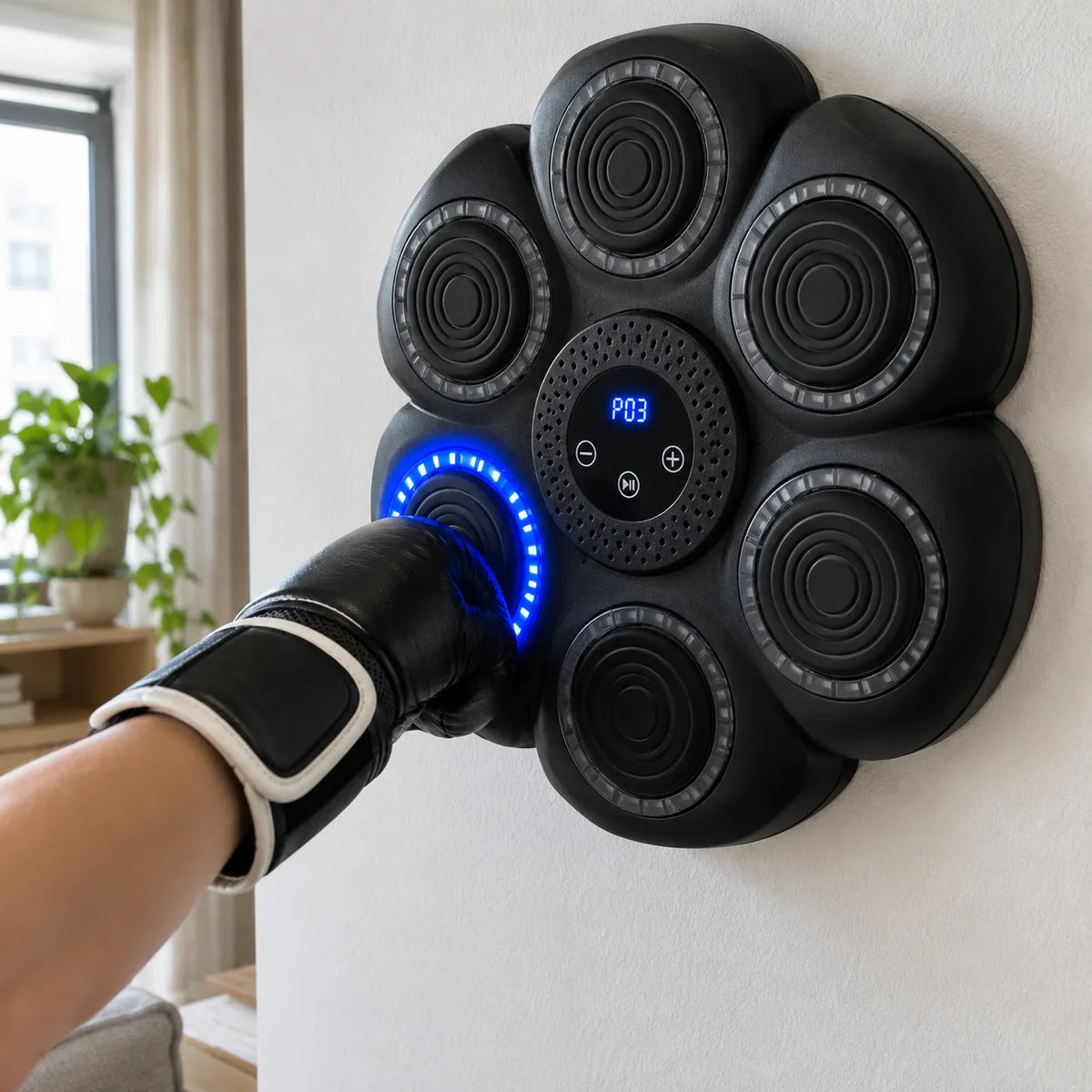 Máquina de boxeo de pared